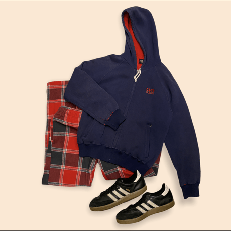[USED]  OLD❤️CLUB adidas ZIPパーカー
