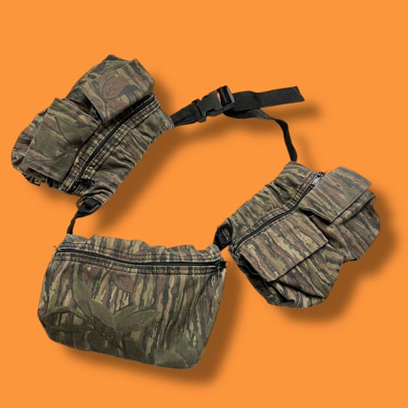 [USED] REALTREE 3連ウエストポーチ🪵