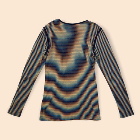 [USED] マルチボーダーちびロンTee！