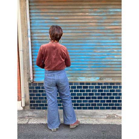 [USED] モックネック ベロア TOPS