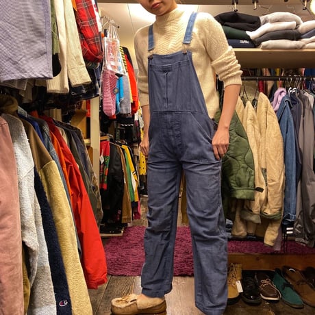 [USED] VINTAGE !! EUROオーバーオール