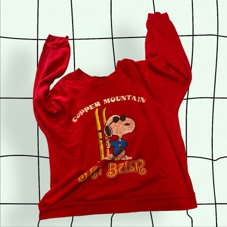 [USED]  Vintage SNOOPY print SWEAT ❤️