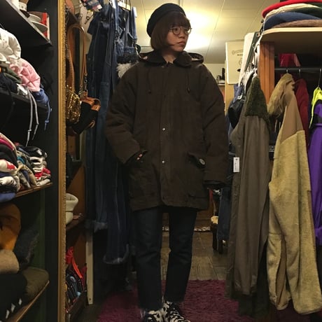 [USED] EURO 中綿入りオイルドジャケット