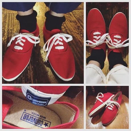 [DEADSTOCK] 80's CONVERSE デッキシューズ