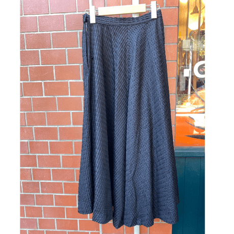 [USED] BLACK サーキュラースカート