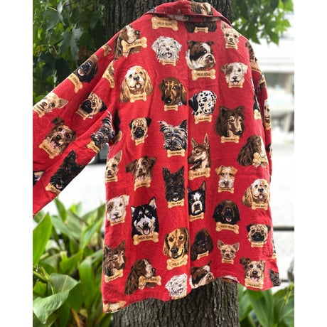 [USED] Nick&Nora 犬♡パジャマシャツ