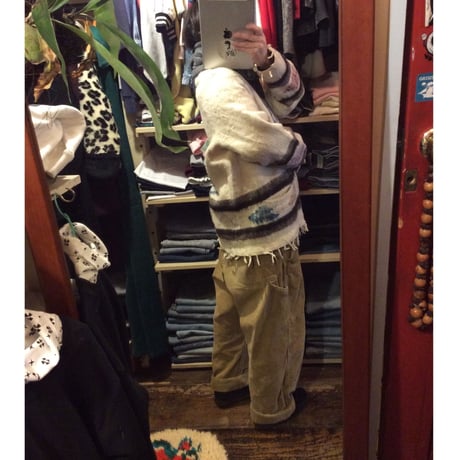 [USED]  WOOL 裏地付き ラグ JKT