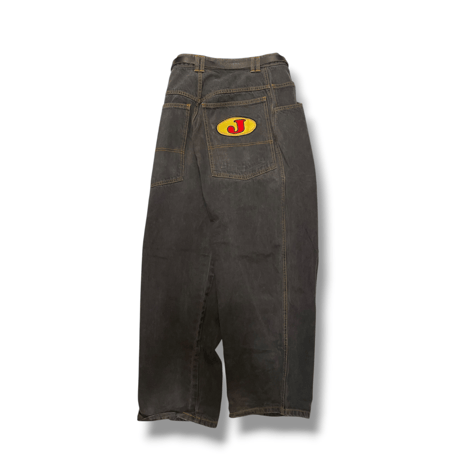 [USED] 90's バギー BLACK DENIM  "J"
