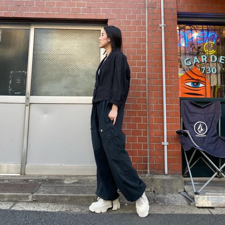 [USED] linen/cottonSHORT JACKET♡