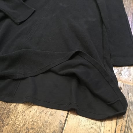 [USED] BLACK パイル地ワンピース