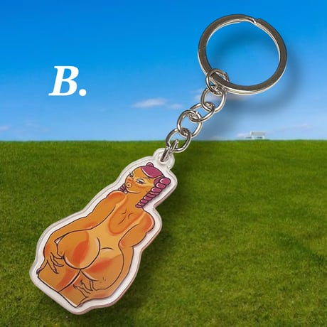 【doki doki girls】ドキドキkeychain