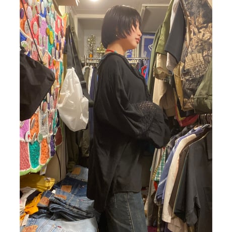 [USED]レースアップShirts
