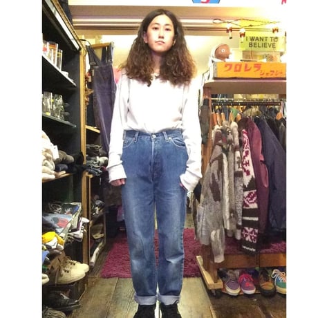 [USED] Levis Ladys 501 high-waistデニム