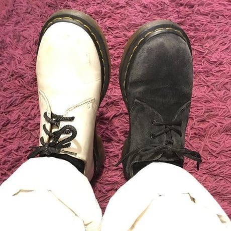 [USED] Dr.Martens WHITEレザー/3HOLE