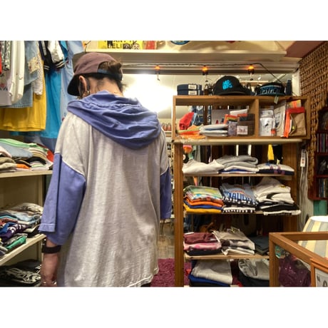 [USED] 重ね着風 Tee PARKA
