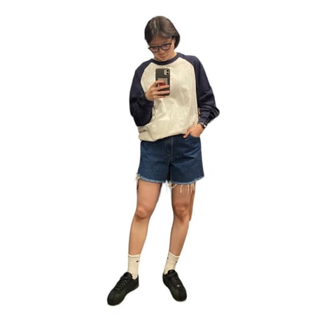[SELECT] 100% COTTON!! ラグラン L/S Tee