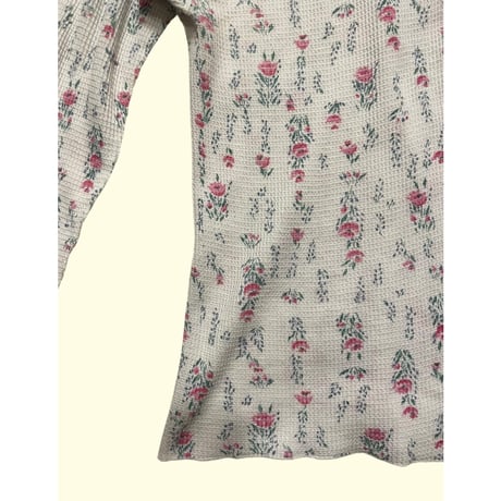 [USED] 花柄サーマル🌷