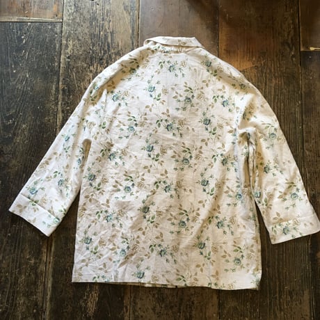 [USED] 花柄プリントリネン JKT