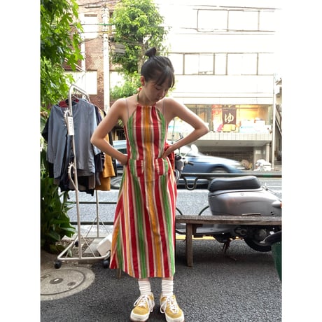 [USED]vintage ジューシーロングワンピース