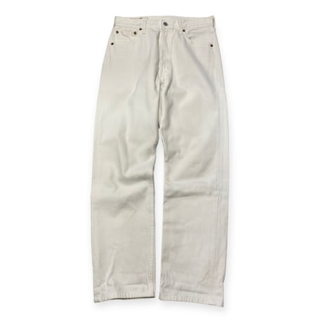 [USED] Levi's 501 WHITE🤍made in POLAND