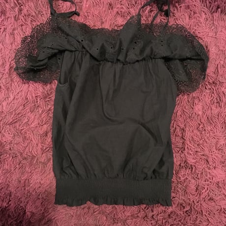 [USED] cottonレース キャミソール