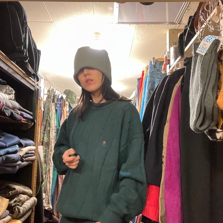 [USED] Green Hand Framed Knit 💚