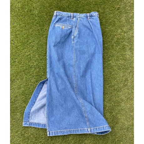 [USED] "Eddie Bauer" LONG デニムスカート