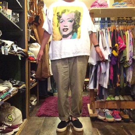 [USED] ウォーホール風 モンローTee