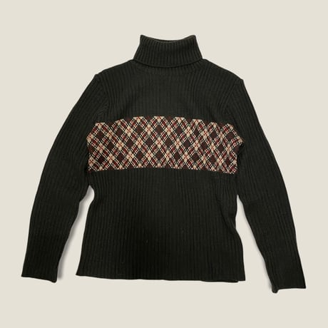 [USED] アーガイルタートルKNIT♦️