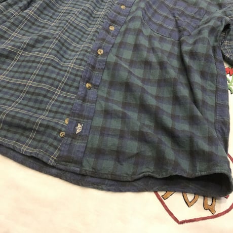 [USED] DOCKERS CRAZY PATTERN ネルシャツ