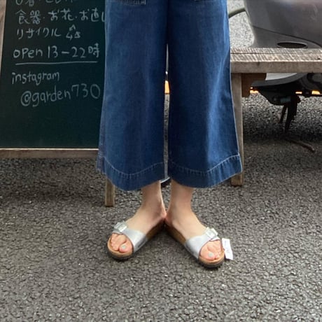 [USED] BIRKENSTOCK シルバーサンダル