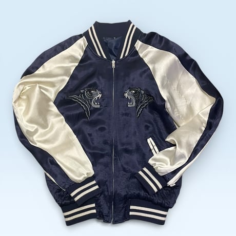 [USED] スカジャン ネイビー💙