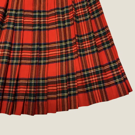 [USED] タータンチェックラップSKIRT❣️