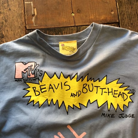 [USED]BEAVIS AND BUTT-HEADプリントTシャツ