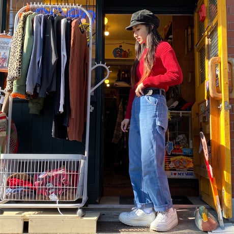 [USED] 真っ赤な COTTON  KNIT♡