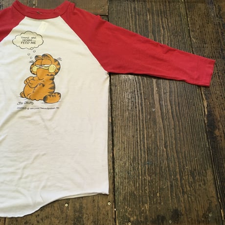 [USED]vintage GARFIELD ラグランTee