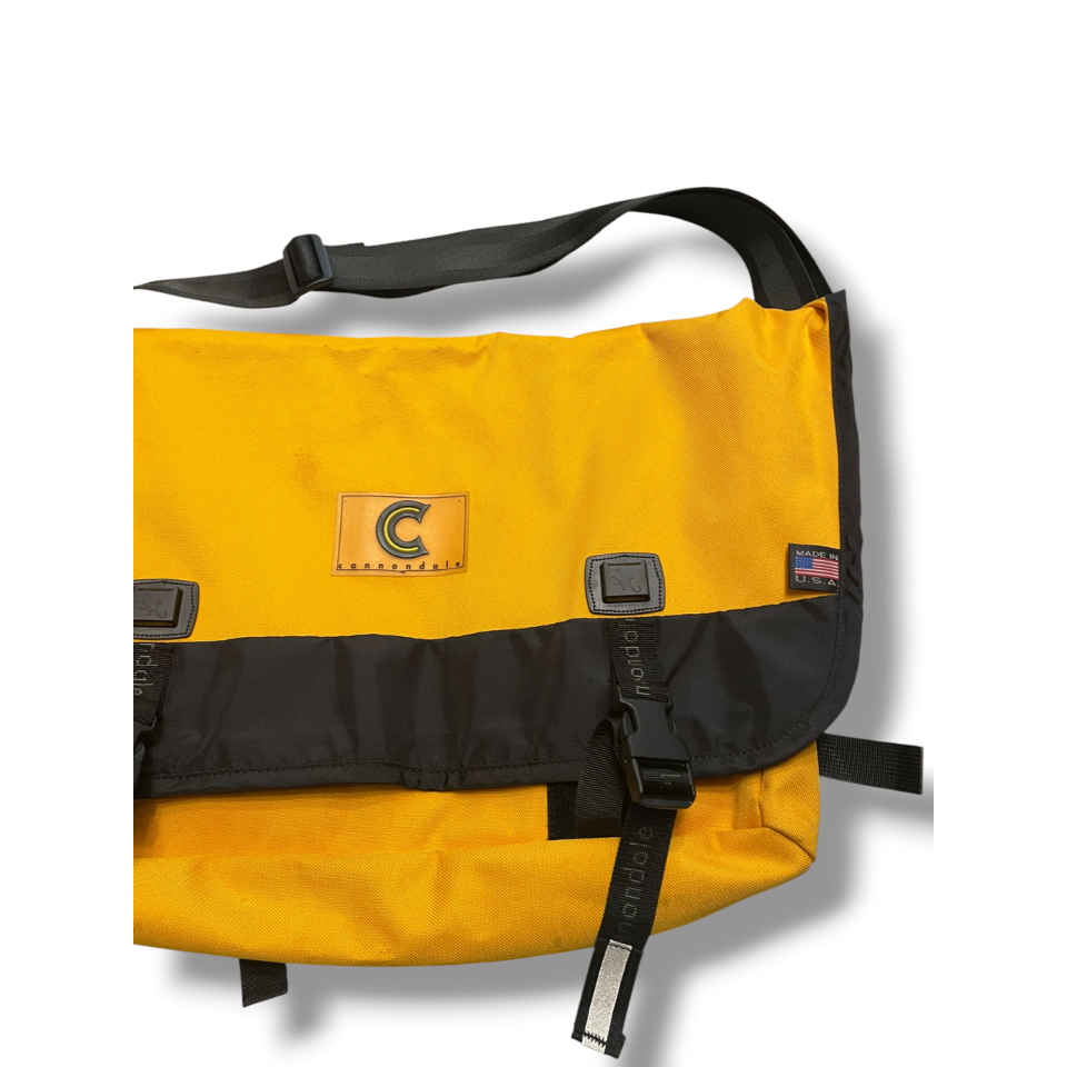 キャノンデール　メッセンジャーバック　メイドインUSA USED] YELLOW!!! メッセンジャーBAG | garden730