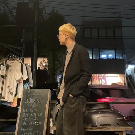[USED] GAP BLACK ニットジャケット