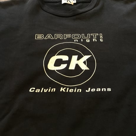 [USED] Calvin Klein プリントTシャツ