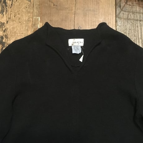 [USED] BLACK パイル地ワンピース