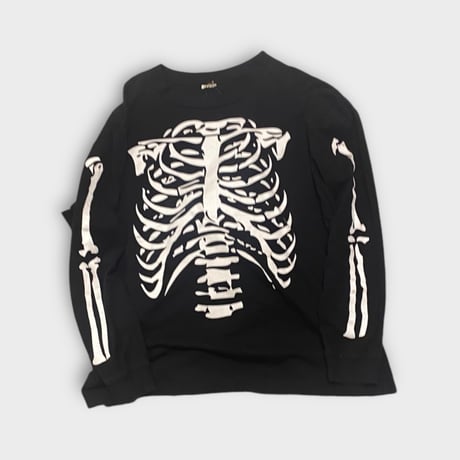 [USED]  GOOD PRINT skeleton BONE Tee