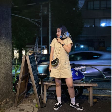 [USED] A.P.C サンドカラー!ワンピース