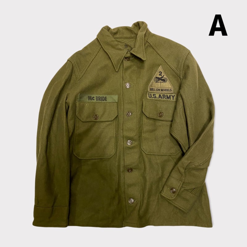USED] 50's US ARMY ウールシャツJKT | garden730