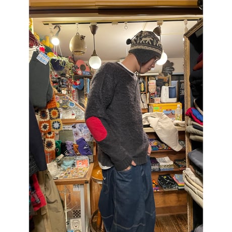 [USED] 70's TOWNCRAFT 肘当て KNIT