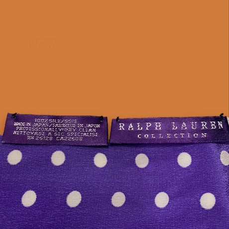 [USED] Ralph Laurenドット三角スカーフ