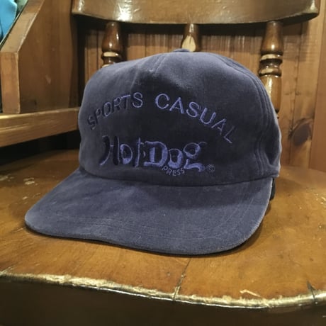 [USED] HotDog press ベロアCAP!!