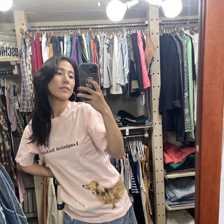 [USED]ロングコート ダックスフンド DOG tee