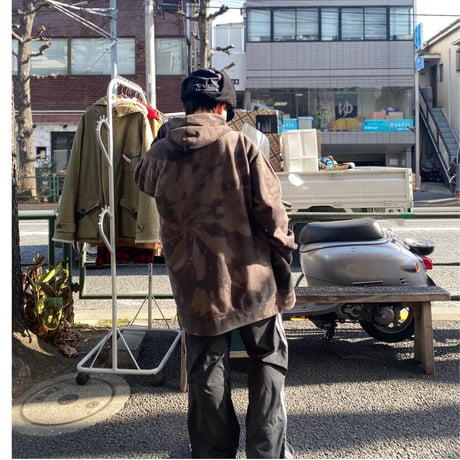 [USED] TIE-DYE SWAET PARKA
