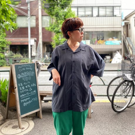 [USED] EURO レーヨン CUBA SHIRT