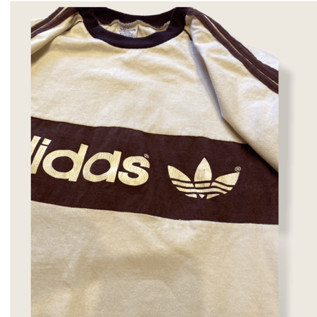 [USED] VINTAGE  adidas リンガーtee
